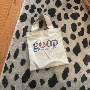 Goop Canvas Tote Bag